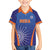 Custom India Cricket Family Matching Puletasi and Hawaiian Shirt Go Champions Men In Blue LT05 - Wonder Print Shop