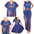 Custom India Cricket Family Matching Tank Maxi Dress and Hawaiian Shirt Go Champions Men In Blue LT05 - Wonder Print Shop