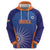 Custom India Cricket Hoodie Go Champions Men In Blue LT05 - Wonder Print Shop