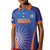 Custom India Cricket Kid Polo Shirt Go Champions Men In Blue LT05 - Wonder Print Shop