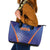 India Cricket Leather Tote Bag Go Champions Men In Blue LT05 - Wonder Print Shop