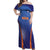 Custom India Cricket Off Shoulder Maxi Dress Go Champions Men In Blue LT05 - Wonder Print Shop