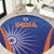 India Cricket Round Carpet Go Champions Men In Blue