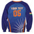 Custom India Cricket Sweatshirt Go Champions Men In Blue