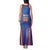 Custom India Cricket Tank Maxi Dress Go Champions Men In Blue