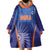 Custom India Cricket Wearable Blanket Hoodie Go Champions Men In Blue LT05 - Wonder Print Shop