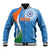 Custom India Cricket Baseball Jacket Sporty Style LT05 - Wonder Print Shop