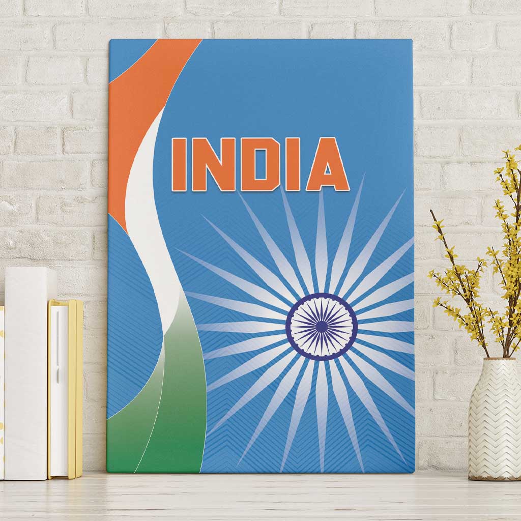 India Cricket Canvas Wall Art Sporty Style LT05 - Wonder Print Shop