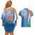 Custom India Cricket Couples Matching Off Shoulder Short Dress and Hawaiian Shirt Sporty Style LT05 - Wonder Print Shop