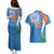 Custom India Cricket Couples Matching Puletasi and Hawaiian Shirt Sporty Style LT05 - Wonder Print Shop