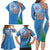 Custom India Cricket Family Matching Long Sleeve Bodycon Dress and Hawaiian Shirt Sporty Style LT05 - Wonder Print Shop