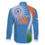 Custom India Cricket Family Matching Long Sleeve Bodycon Dress and Hawaiian Shirt Sporty Style LT05 - Wonder Print Shop