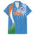 Custom India Cricket Family Matching Mermaid Dress and Hawaiian Shirt Sporty Style LT05 - Wonder Print Shop