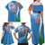 Custom India Cricket Family Matching Off Shoulder Maxi Dress and Hawaiian Shirt Sporty Style LT05 - Wonder Print Shop