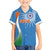 Custom India Cricket Family Matching Short Sleeve Bodycon Dress and Hawaiian Shirt Sporty Style LT05 - Wonder Print Shop