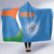 India Cricket Hooded Blanket Sporty Style