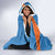 India Cricket Hooded Blanket Sporty Style