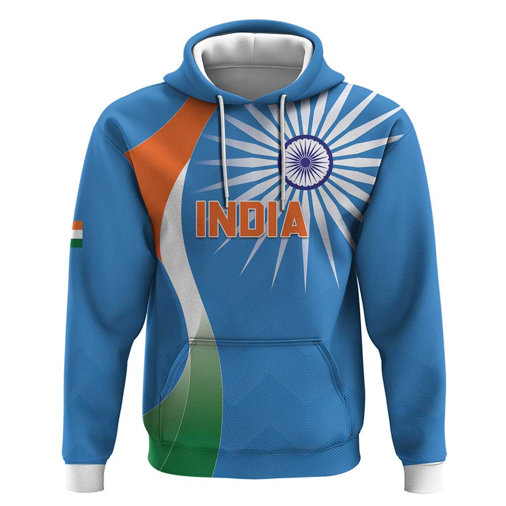 Custom India Cricket Hoodie Sporty Style LT05 - Wonder Print Shop