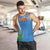 Custom India Cricket Men Tank Top Sporty Style