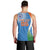 Custom India Cricket Men Tank Top Sporty Style