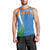 Custom India Cricket Men Tank Top Sporty Style