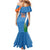 Custom India Cricket Mermaid Dress Sporty Style LT05 - Wonder Print Shop