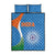 India Cricket Quilt Bed Set Sporty Style