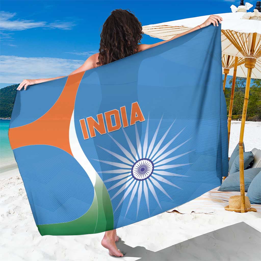 India Cricket Sarong Sporty Style