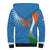 Custom India Cricket Sherpa Hoodie Sporty Style