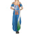 Custom India Cricket Summer Maxi Dress Sporty Style