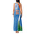 Custom India Cricket Tank Maxi Dress Sporty Style