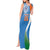 Custom India Cricket Tank Maxi Dress Sporty Style