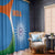 India Cricket Window Curtain Sporty Style