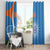 India Cricket Window Curtain Sporty Style