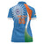 Custom India Cricket Women Polo Shirt Sporty Style