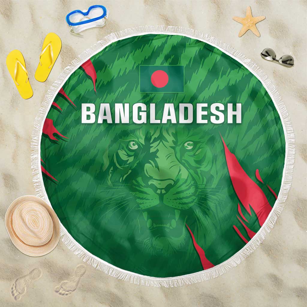 Bangladesh Cricket Beach Blanket Go Champions The Tigers LT05 - Wonder Print Shop