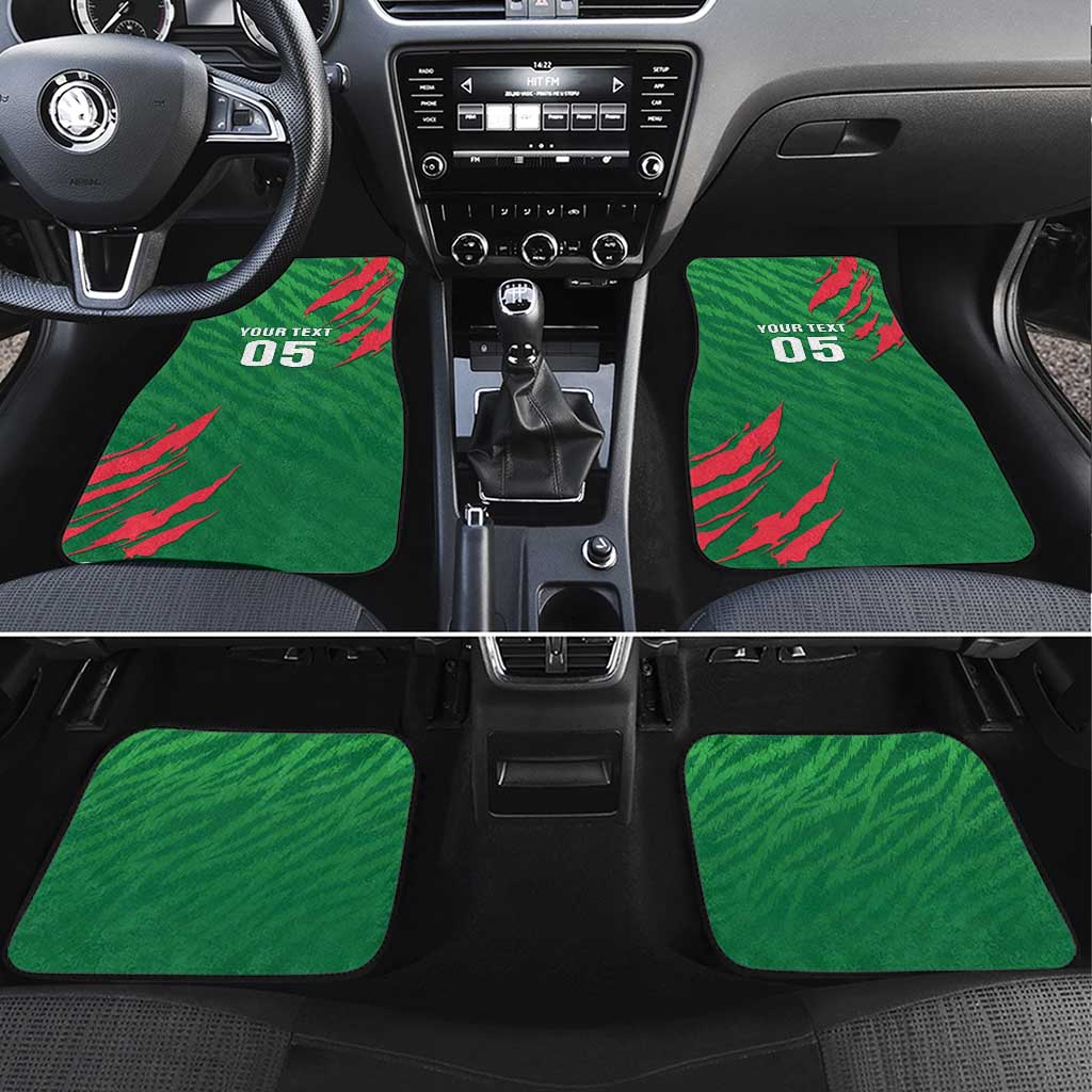 Bangladesh Cricket Car Mats Go Champions The Tigers LT05 - Wonder Print Shop