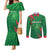 Custom Bangladesh Cricket Couples Matching Mermaid Dress and Long Sleeve Button Shirt Go Champions The Tigers