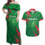 Custom Bangladesh Cricket Couples Matching Off Shoulder Maxi Dress and Hawaiian Shirt Go Champions The Tigers LT05 - Wonder Print Shop