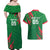 Custom Bangladesh Cricket Couples Matching Off Shoulder Maxi Dress and Hawaiian Shirt Go Champions The Tigers LT05 - Wonder Print Shop