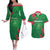 Custom Bangladesh Cricket Couples Matching Off The Shoulder Long Sleeve Dress and Hawaiian Shirt Go Champions The Tigers LT05 - Wonder Print Shop