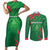 Custom Bangladesh Cricket Couples Matching Short Sleeve Bodycon Dress and Long Sleeve Button Shirt Go Champions The Tigers LT05 - Wonder Print Shop