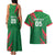 Custom Bangladesh Cricket Couples Matching Tank Maxi Dress and Hawaiian Shirt Go Champions The Tigers LT05 - Wonder Print Shop