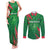 Custom Bangladesh Cricket Couples Matching Tank Maxi Dress and Long Sleeve Button Shirt Go Champions The Tigers LT05 - Wonder Print Shop