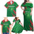 Custom Bangladesh Cricket Family Matching Off Shoulder Maxi Dress and Hawaiian Shirt Go Champions The Tigers LT05 - Wonder Print Shop