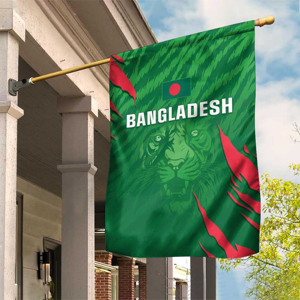 Bangladesh Cricket Garden Flag Go Champions The Tigers LT05 - Wonder Print Shop