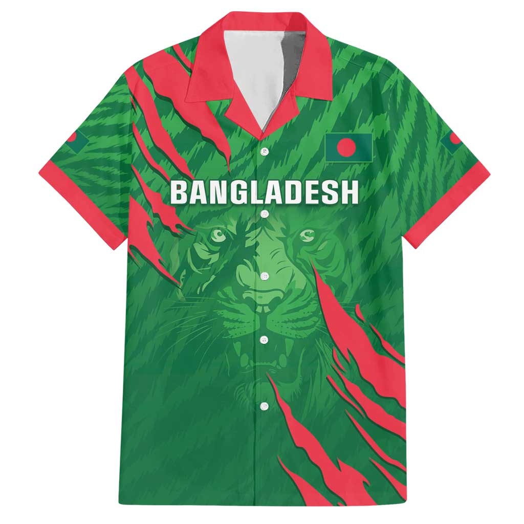 Custom Bangladesh Cricket Hawaiian Shirt Go Champions The Tigers LT05 - Wonder Print Shop