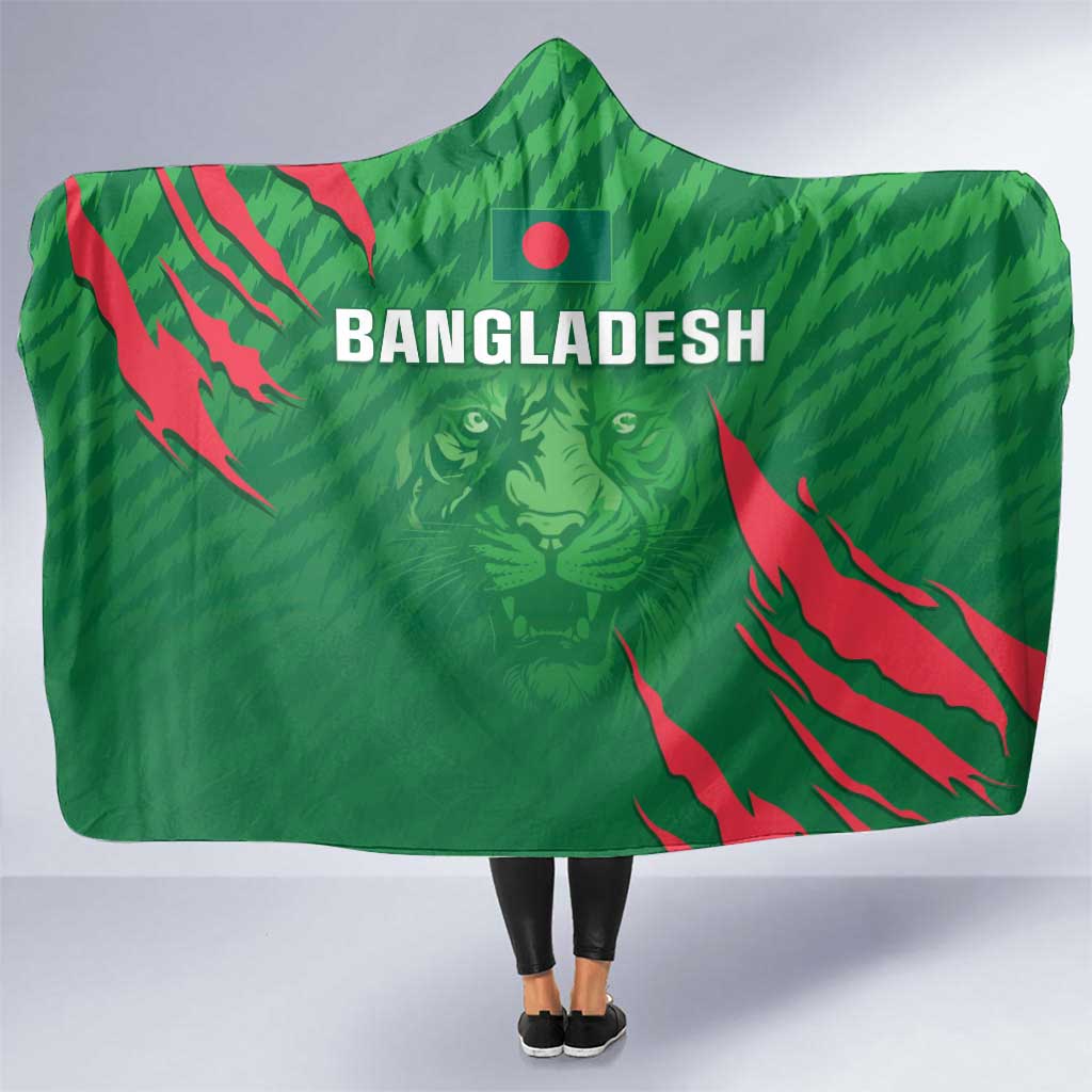 Bangladesh Cricket Hooded Blanket Go Champions The Tigers