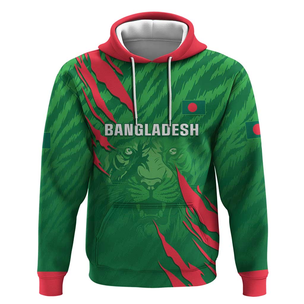 Custom Bangladesh Cricket Hoodie Go Champions The Tigers LT05 - Wonder Print Shop