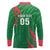 Custom Bangladesh Cricket Long Sleeve Polo Shirt Go Champions The Tigers LT05 - Wonder Print Shop